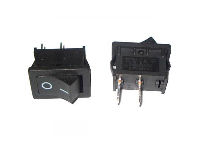 Переключатель KCD5-101, ON-OFF, (2pin) черный