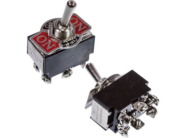 Тумблер KN(3)С-203 ON-OFF-ON (6 pin) 15А; 250VAC
