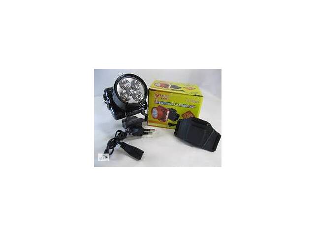 Фонарь налобный акумуляторный Luxury 1829, 5LED (Yajia)