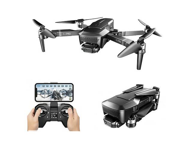 Квадрокоптер Visuo K1 Pro с 4K и HD-камерами (211k)