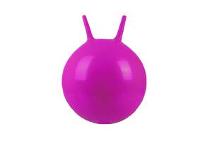 М'яч для фітнесу. Фітбол MS 0938 з ріжками (Фіолетовий)
