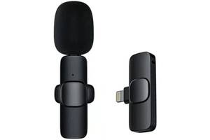 Микрофон Wireless Lavalier Portable Lightning Black (Код товара:23773)