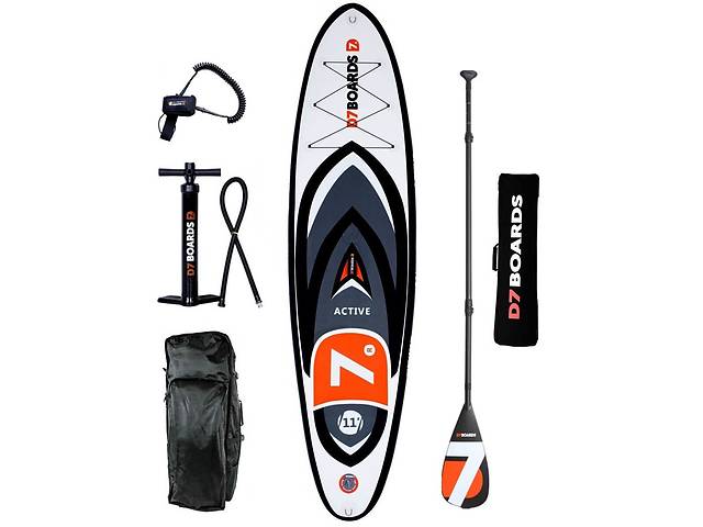 Надувная SUP доска для серфинга D7 Boards WindSUP (Active) 11,0 (2019)