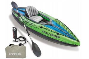 Надувний човен байдарка Challenger K1 Intex 68305