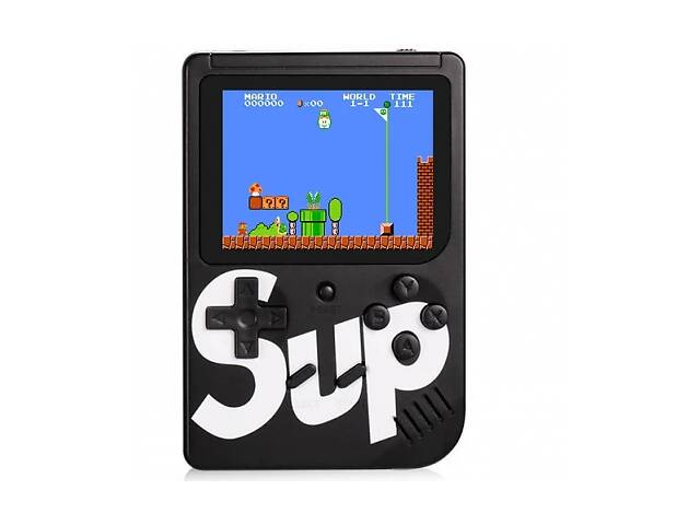 Ретро игровая приставка консоль Game Box sup 400 игр в 1 Black SKL11-276428