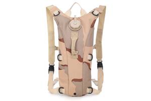 Рюкзак гидратор для воды военный - питьевая система на 3 литра (Sansha camouflage)