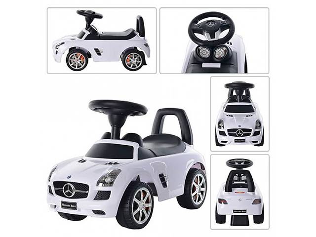 Каталка-толокар Z 332-1 Mercedes, белая