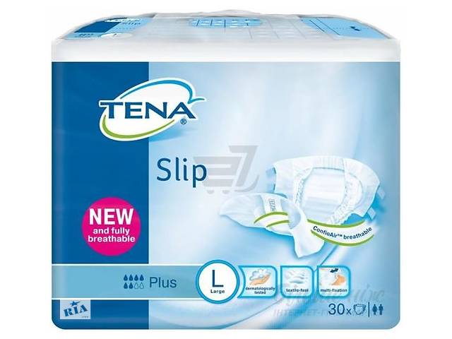 Подгузники для взрослых TENA Slip Large (большой размер) 72 шт.