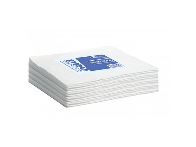 Полотенца парикмахерские одноразовые TICO Professional - 100 шт (50г/м2)