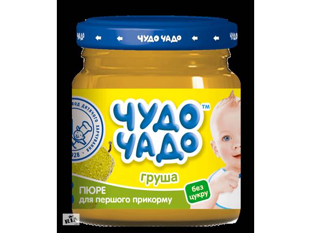 Пюре Чудо-чадо Груша, без сахара, 90 г