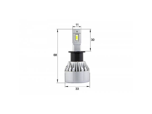  Светодиодная LED лампа Sho-Me F6 H3 (комплект 2шт)- объявление о продаже  в Днепре (Днепропетровск)