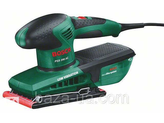 Вибрационная шлифмашина Bosch PSS 200 AC