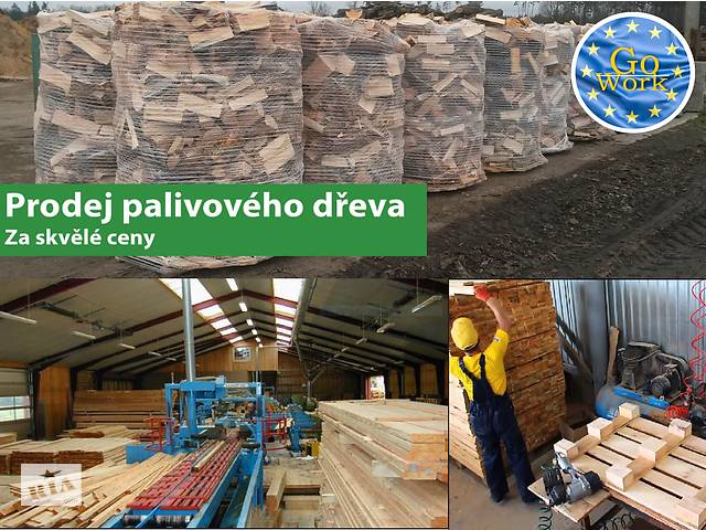 Cборщики поддонов на лесопилке Pila Kalafut в Чехии. GoWork