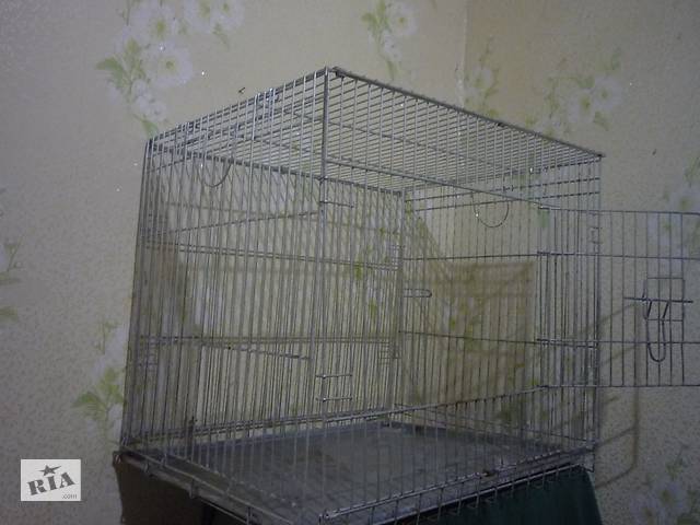 Металлическая клетка для животных