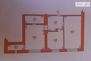 Продается 2-комнатная квартира 51.6 кв. м в Сваляве