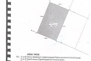 Продається земельна ділянка 10 соток у Кіровоградській області