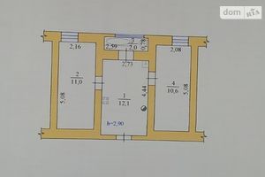Продается 2-комнатная квартира 36 кв. м в Одессе