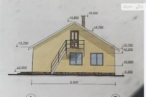 Продается одноэтажный дом 87 кв. м с мансардой