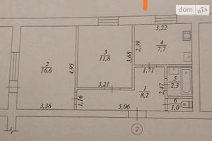 Продается 2-комнатная квартира 54.4 кв. м в Жмеринке