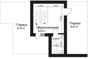 Продається будинок 3 поверховий 141.15 кв. м з балконом