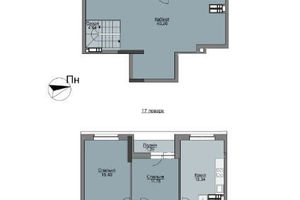 Продается 3-комнатная квартира 111.28 кв. м в Вышгороде