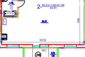 Продается 2-комнатная квартира 61.89 кв. м в Днепре