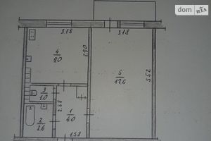 Продается 1-комнатная квартира 36 кв. м в Житомире