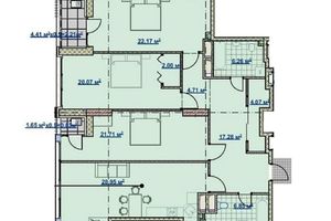 Продається 5-кімнатна квартира 142 кв. м у Дніпрі