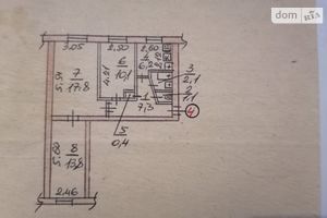Продається 3-кімнатна квартира 58.8 кв. м у Миколаєві