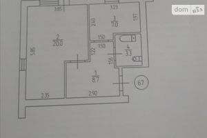 Продається 1-кімнатна квартира 39.9 кв. м у Кропивницькому