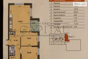 Продается 3-комнатная квартира 84 кв. м в Киеве