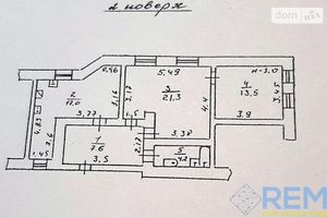 Продається 2-кімнатна квартира 64 кв. м у Одесі