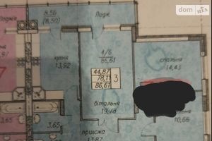 Продається 3-кімнатна квартира 87 кв. м у Тернополі