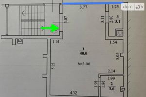 Продается помещения свободного назначения 46.7 кв. м в 16-этажном здании