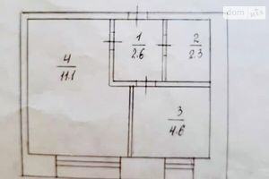 Продається 1-кімнатна квартира 21 кв. м у Світловодську
